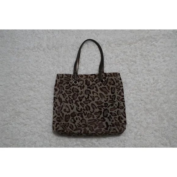 Nine West Leopard/Cheetah Print Tote Bag - Picture 10 of 10
